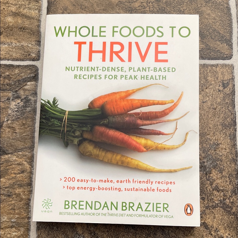 Book - whole foods to thrive - Brendon brazier